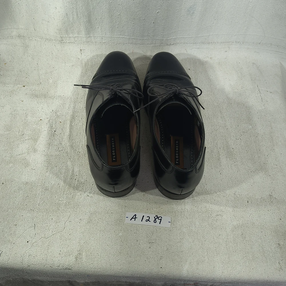 Florsheim Men's Size 11 Black Oxford Lace Up Dress Shoes